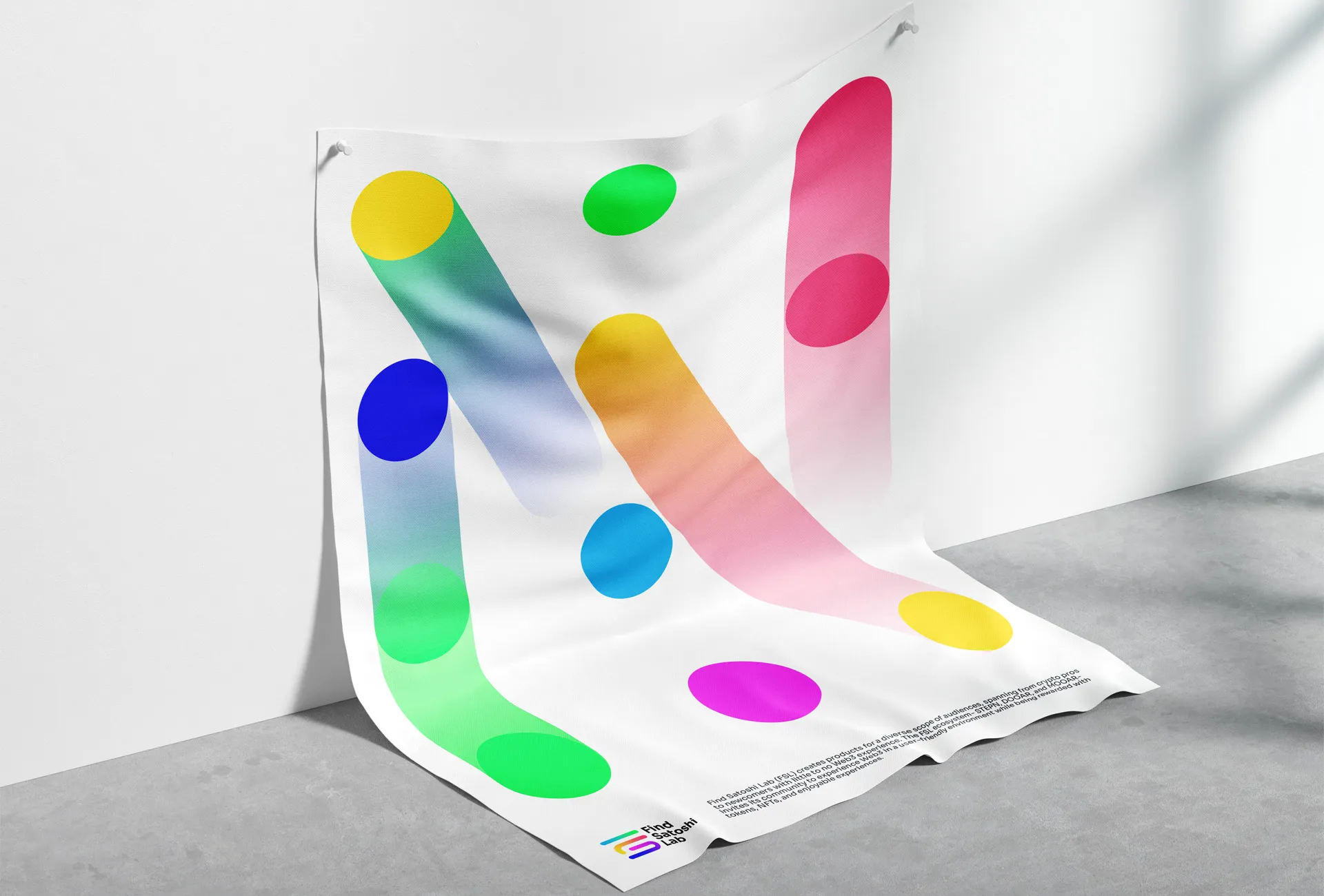 Find Satoshi Lab Hanging Poster